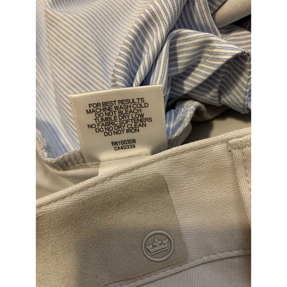 Peter Millar Pants Mens 38 32 British Gray EB66 Performance Five Pocket Golf - Picture 5 of 5